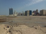 view along route to museum, Manama (reclaimed seawater-into-land)